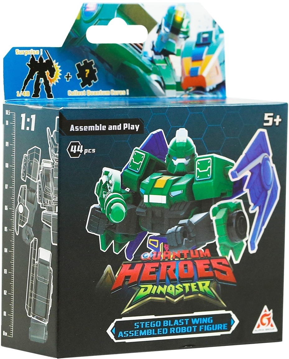 Робот-конструктор Dinoster - Стего Бласт Винг (EU580881A-2) фото 5