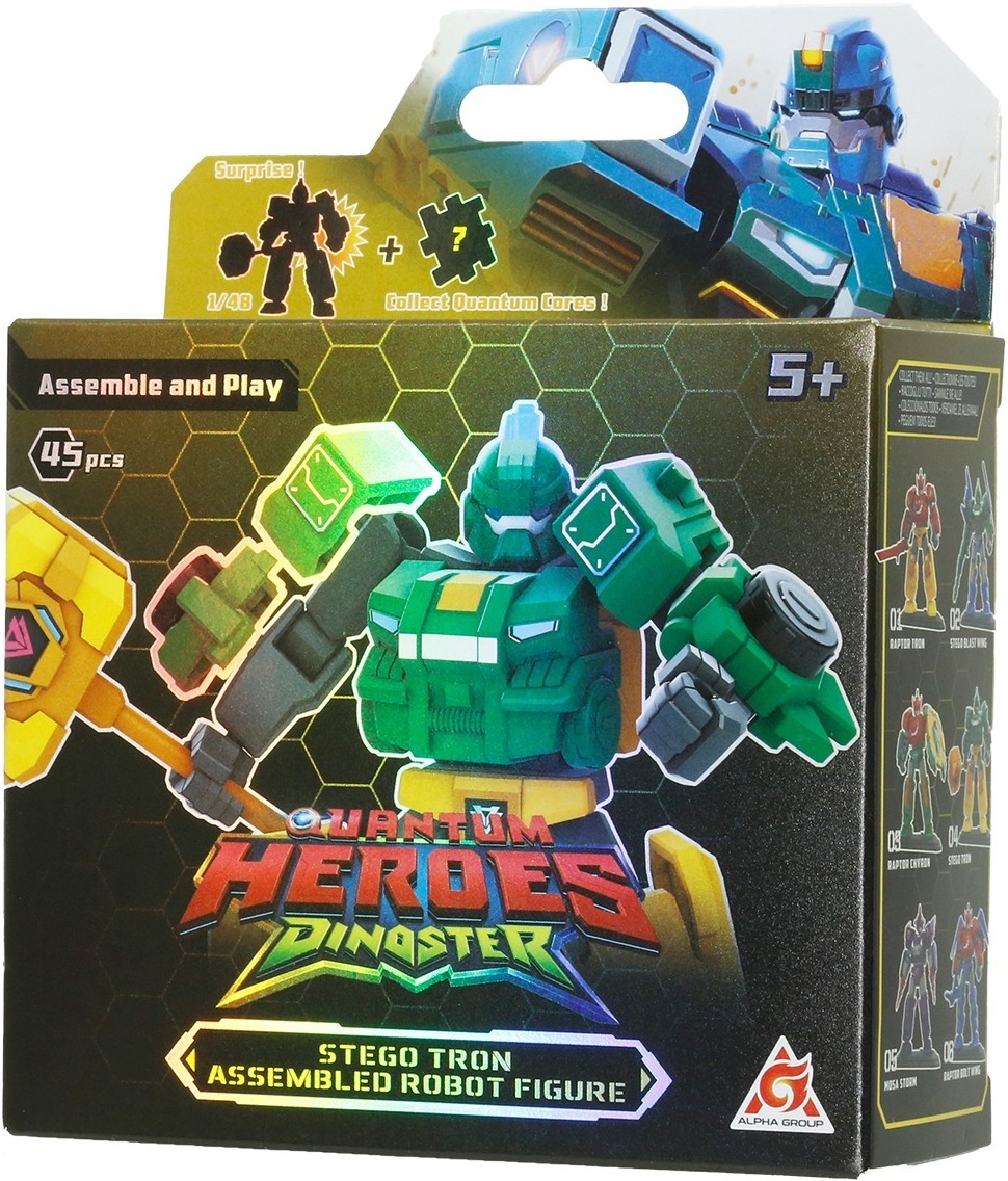 Робот-конструктор Dinoster - Стего Трон (EU580881A-4)фото7