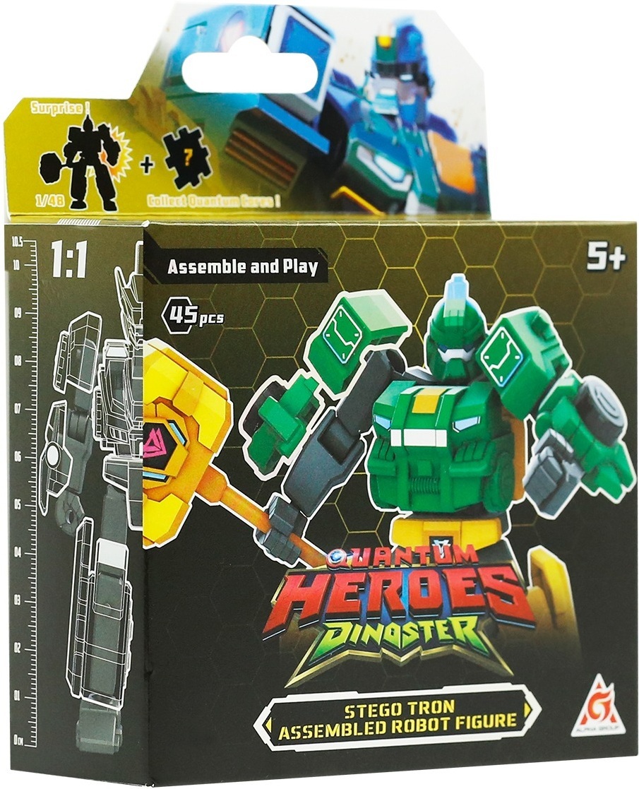 Робот-конструктор Dinoster - Стего Трон (EU580881A-4)фото5
