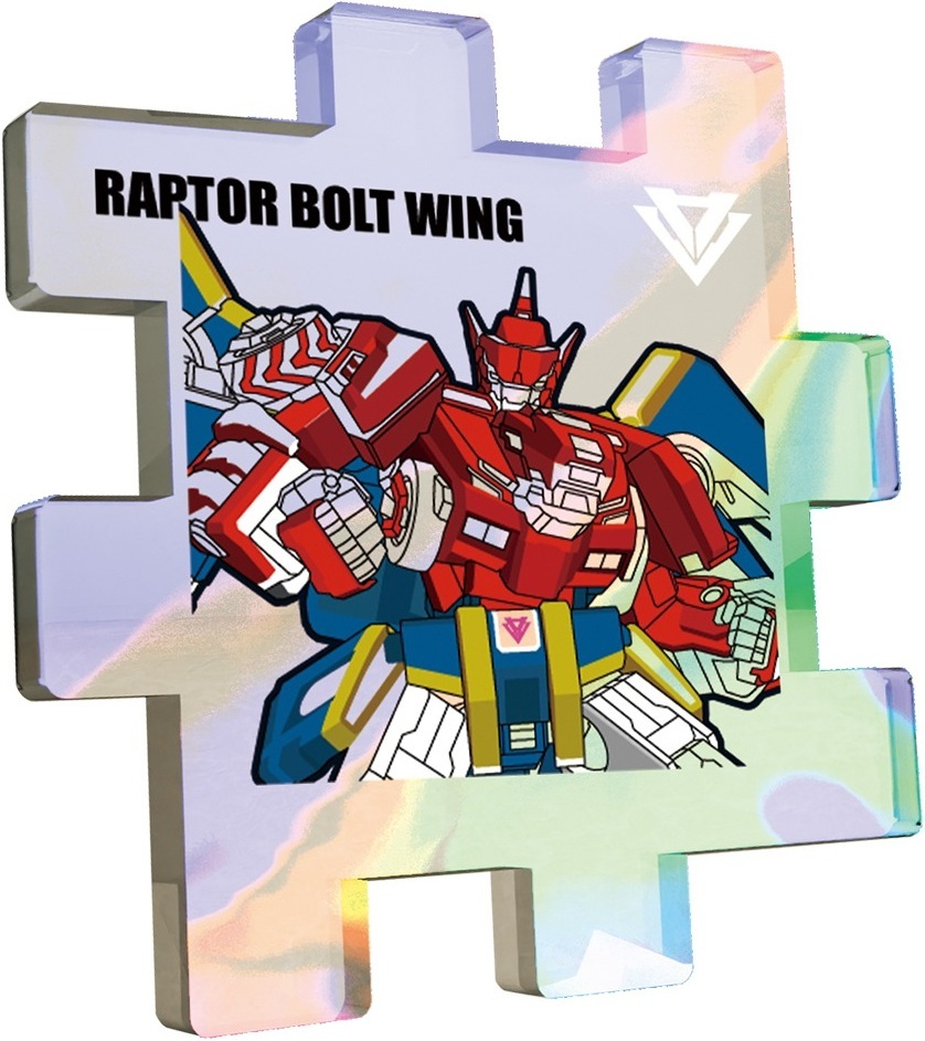 Робот-конструктор Dinoster - Раптор Болт Вінг (EU580881A-6)фото2