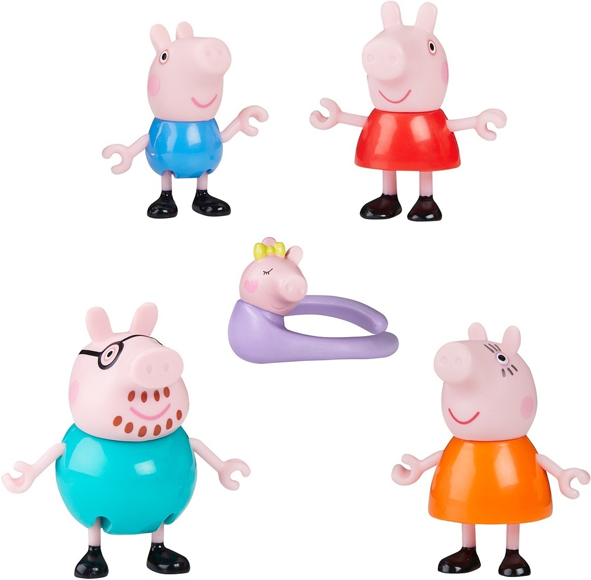 Набір фігурок Peppa Figurines – Велика родина Пеппі (G0506)фото3