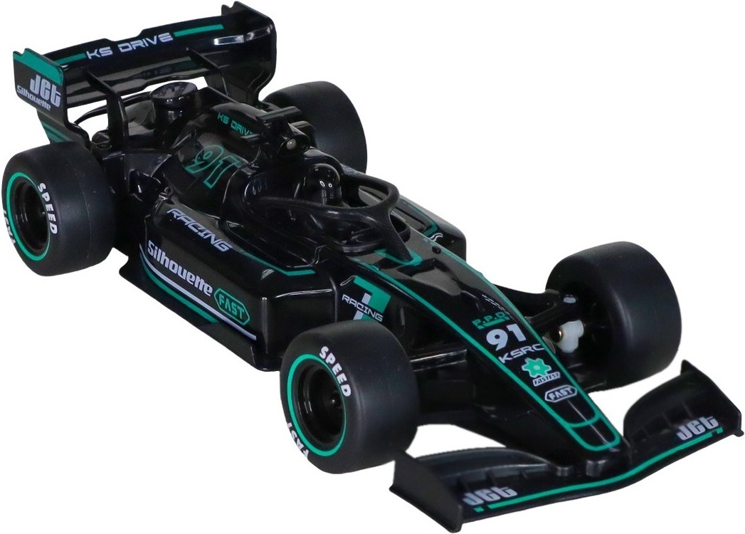 Автомобіль KS Drive на р/к – Racing вихлопна пара, чорний (SL-6064RH)фото7