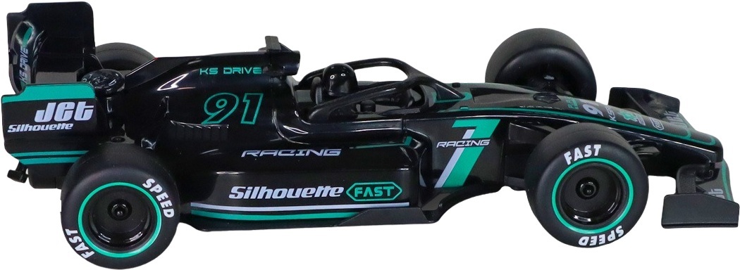 Автомобіль KS Drive на р/к – Racing вихлопна пара, чорний (SL-6064RH)фото6