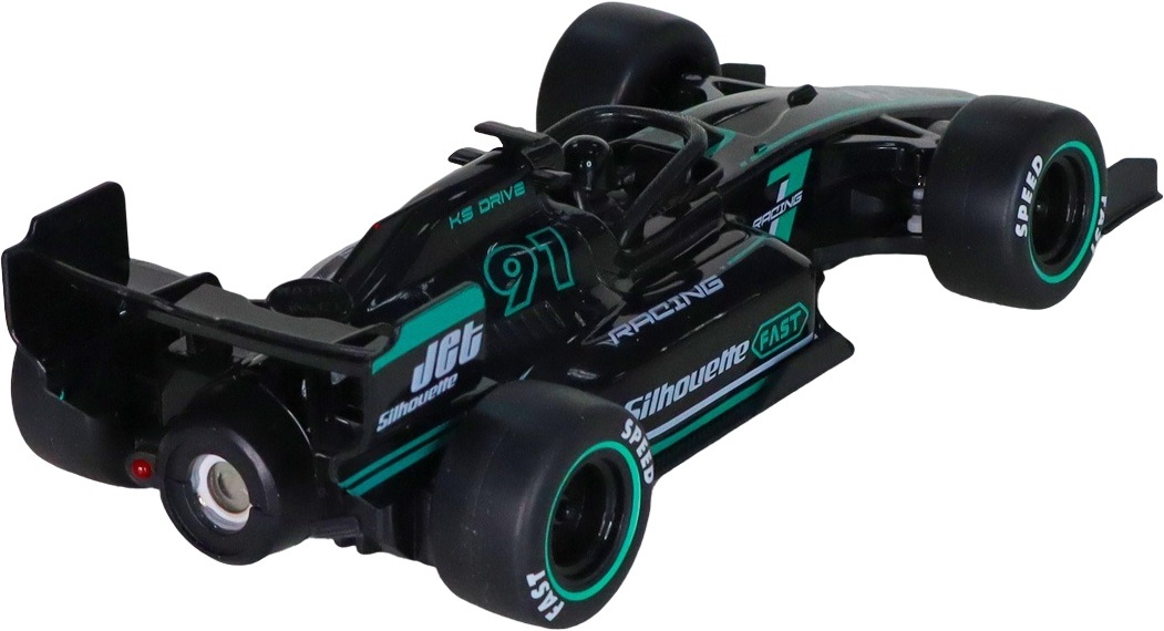 Автомобіль KS Drive на р/к – Racing вихлопна пара, чорний (SL-6064RH)фото5