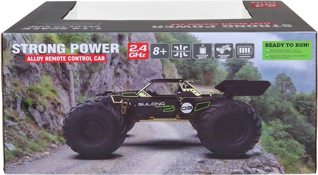 Автомобіль KS Drive на р/к – High Speed (чорний, метал. корпус, 1:14) (SL-8399ARH)фото12