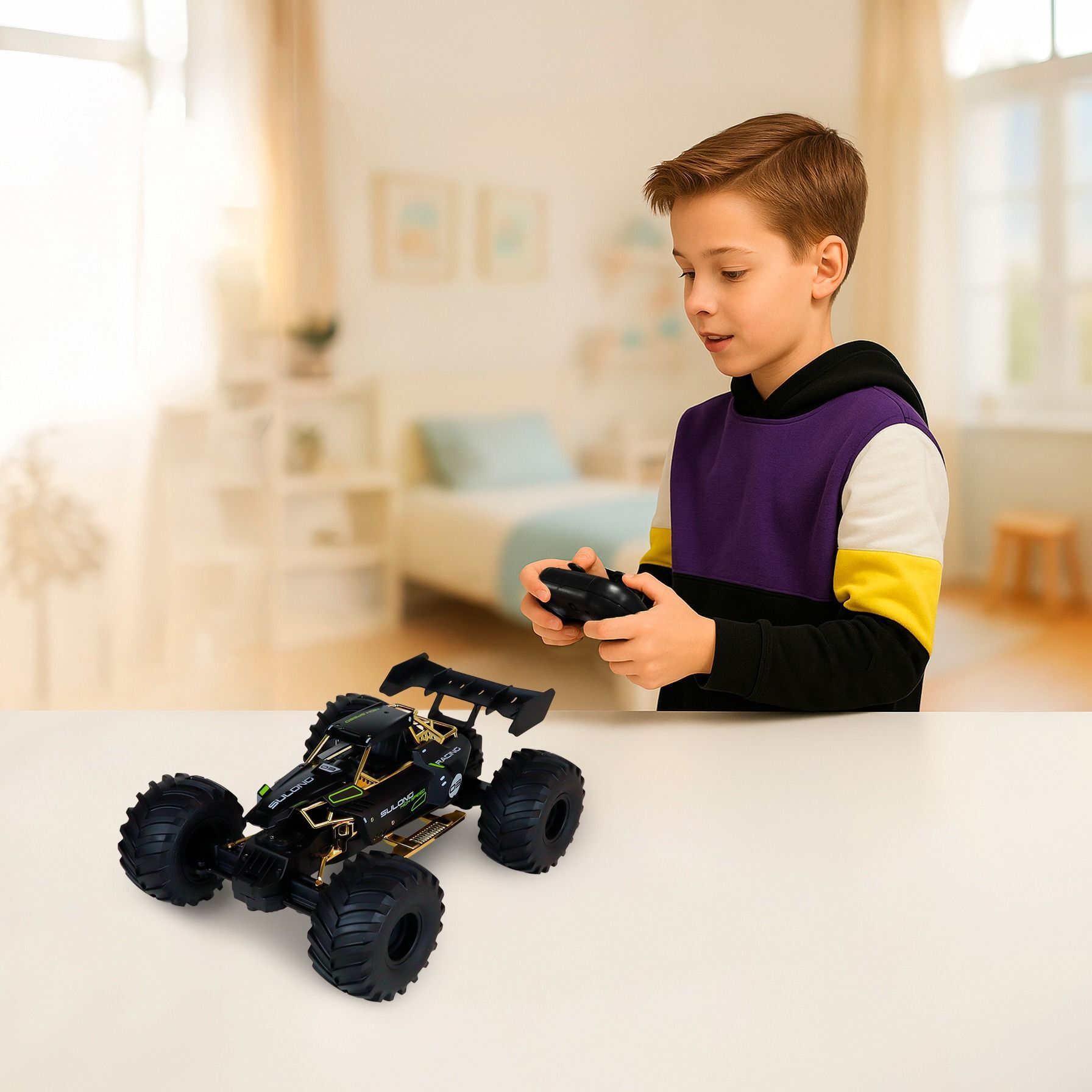 Автомобіль KS Drive на р/к – High Speed (чорний, метал. корпус, 1:14) (SL-8399ARH)фото14