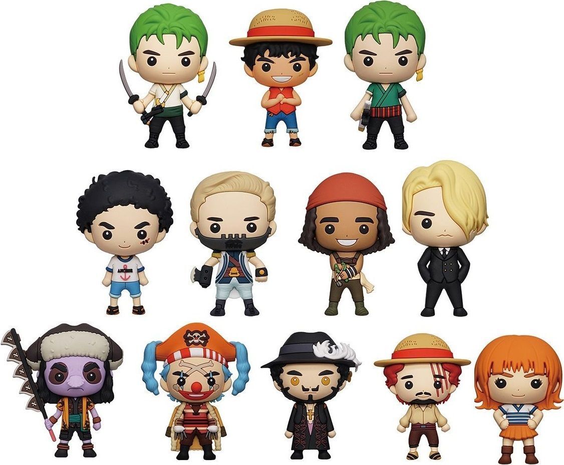 Игровая фигурка-сюрприз на клипсе Monogram серии "One Piece" S1 (32530) фото 2