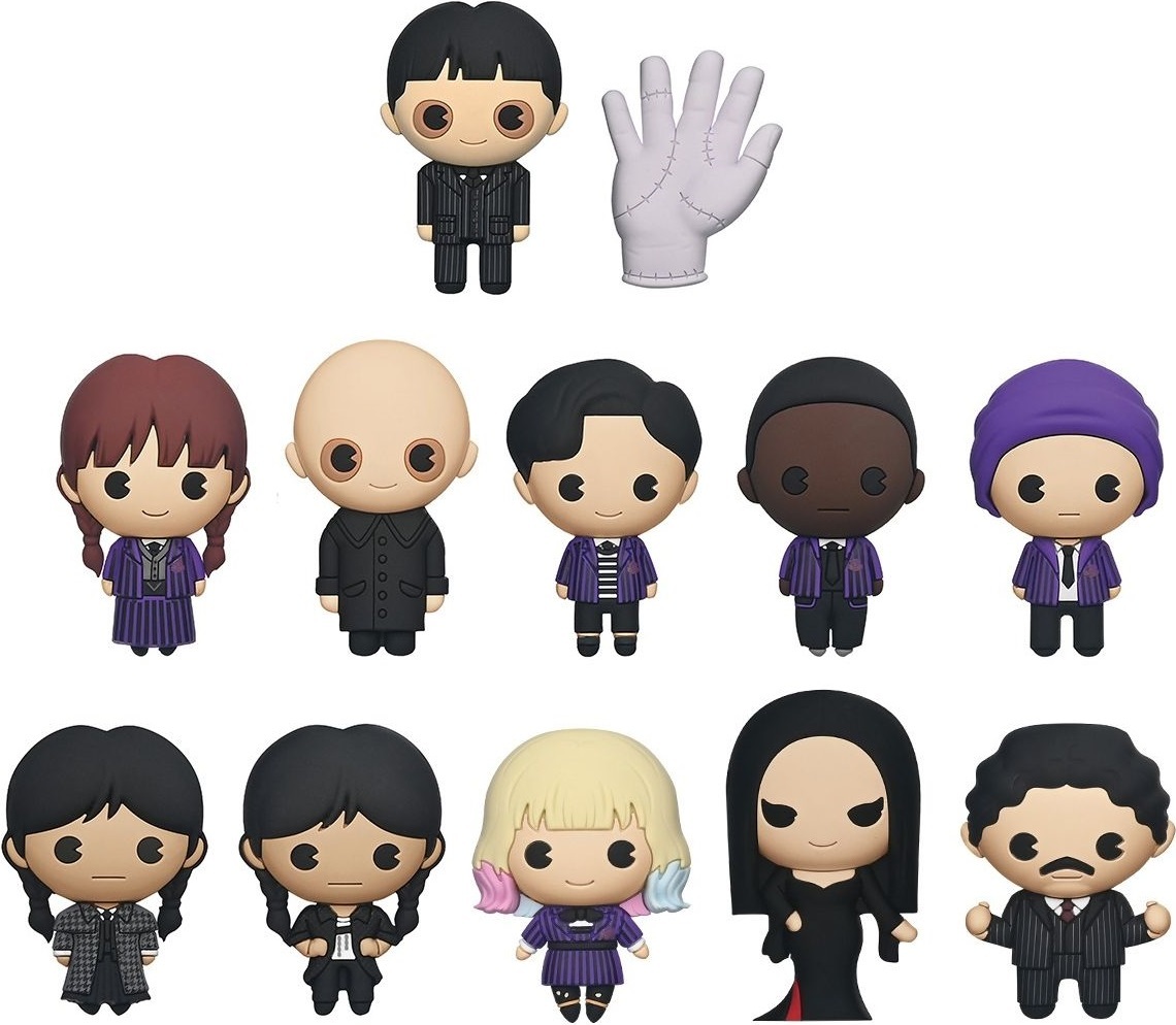 Ігрова фігурка-сюрприз на кліпсі Monogram серії "Венздей" S4 (33125)фото2