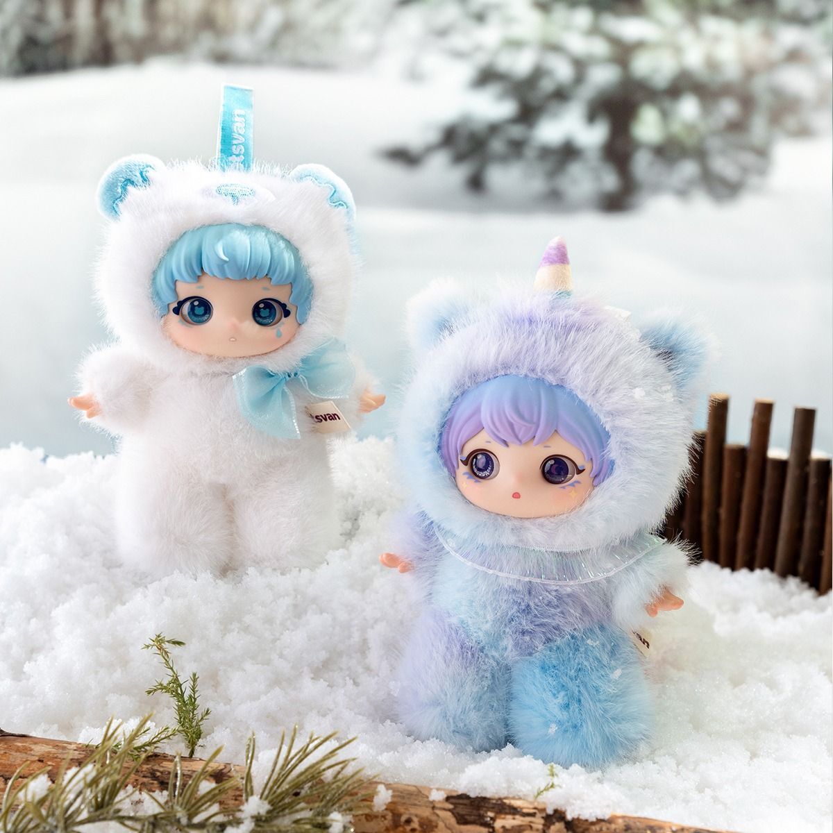 Колекційна м'яка іграшка-сюрприз з кільцем Pop Top Letsvan серії "Ziyuli" - Паті звірят (17Zl-0601)фото