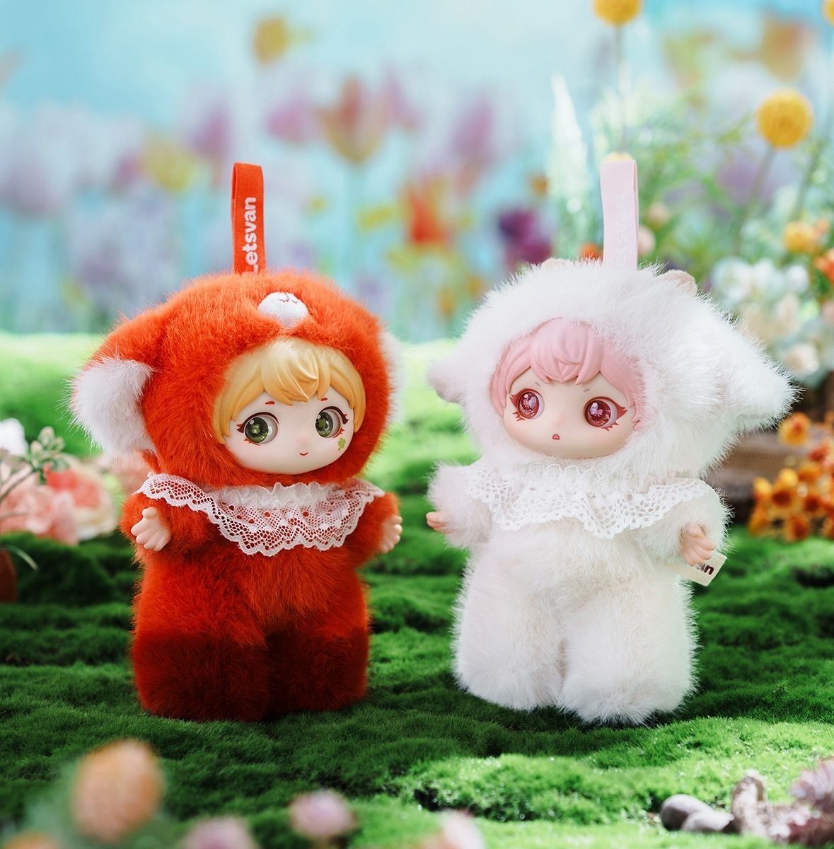 Колекційна м'яка іграшка-сюрприз з кільцем Pop Top Letsvan серії "Ziyuli" - Паті звірят (17Zl-0601)фото