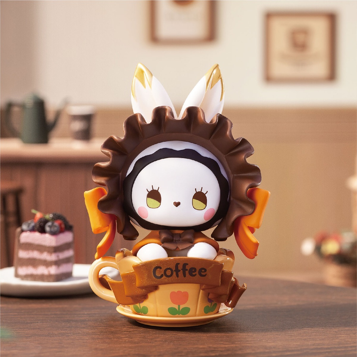 Коллекционная фигурка-сюрприз Pop Top Lucky Emma серии "Загадочный лес" - Кофейня (MJ-000061) фото 5