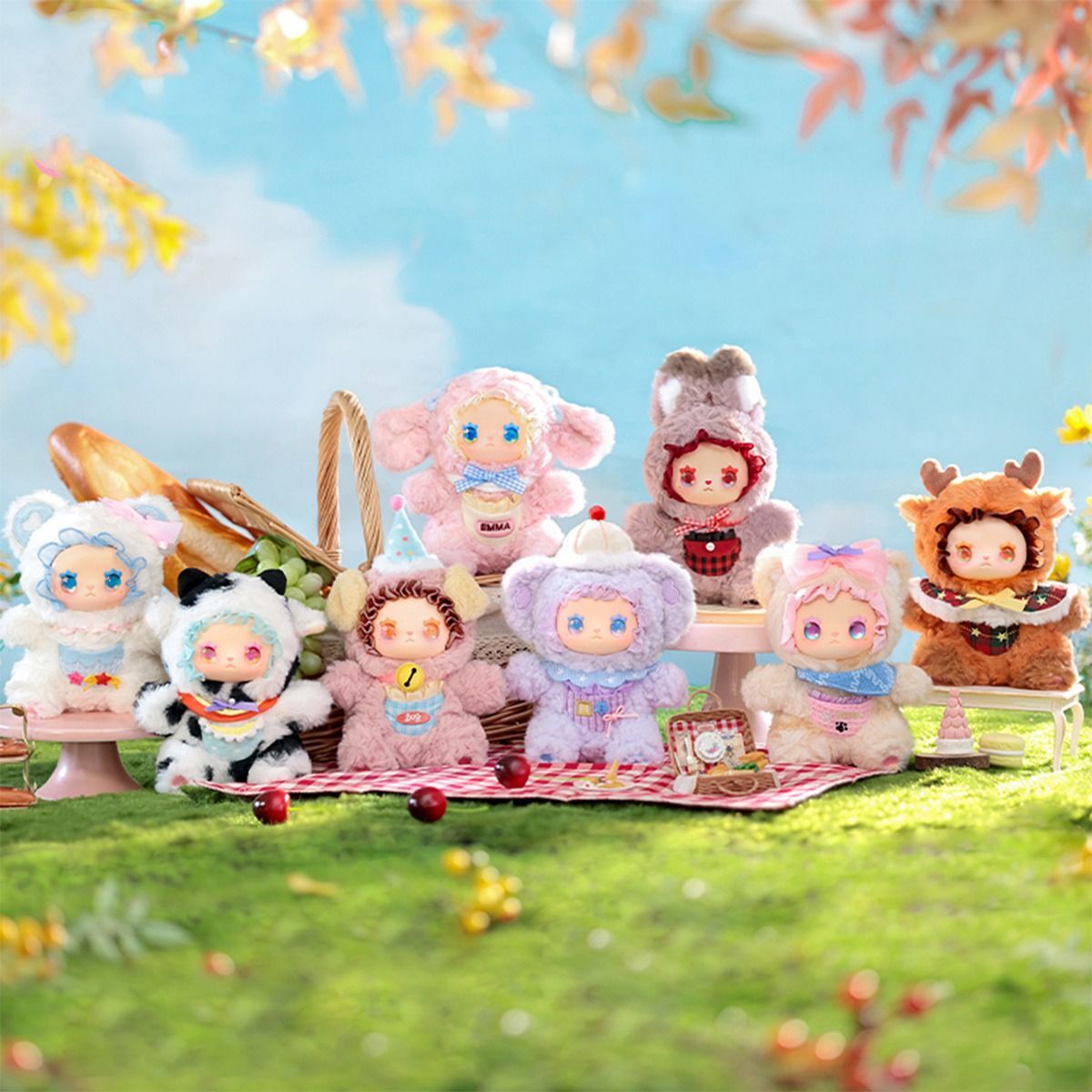 Коллекционная мягкая игрушка-сюрприз с кольцом Pop Top Lucky Emma серии Lovely Emma - Милые Зверушки (MJ-000081) фото 