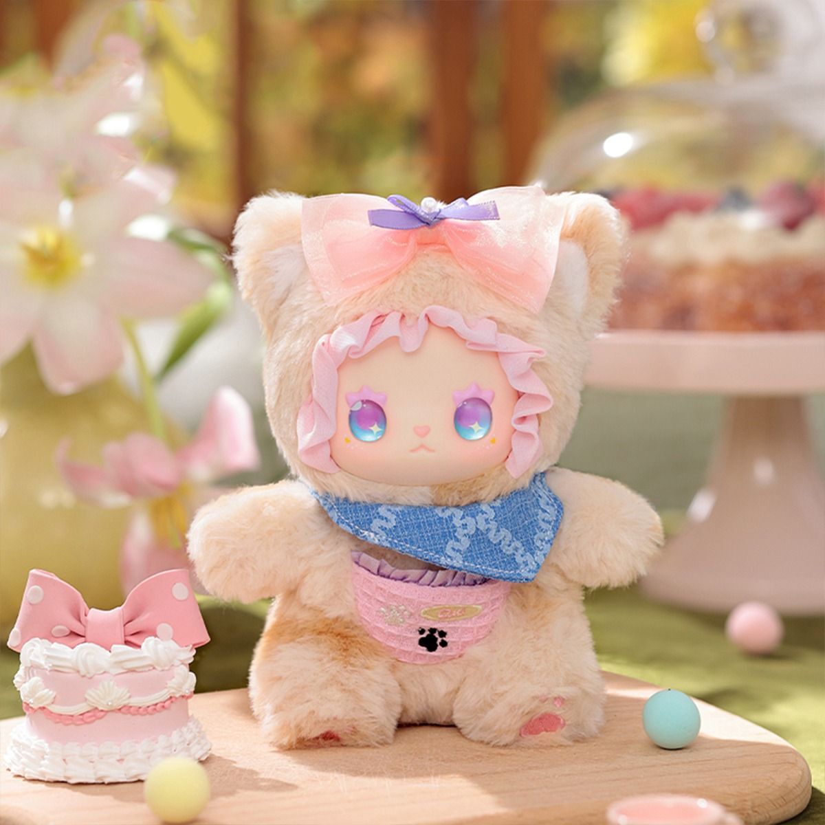 Коллекционная мягкая игрушка-сюрприз с кольцом Pop Top Lucky Emma серии Lovely Emma - Милые Зверушки (MJ-000081) фото 