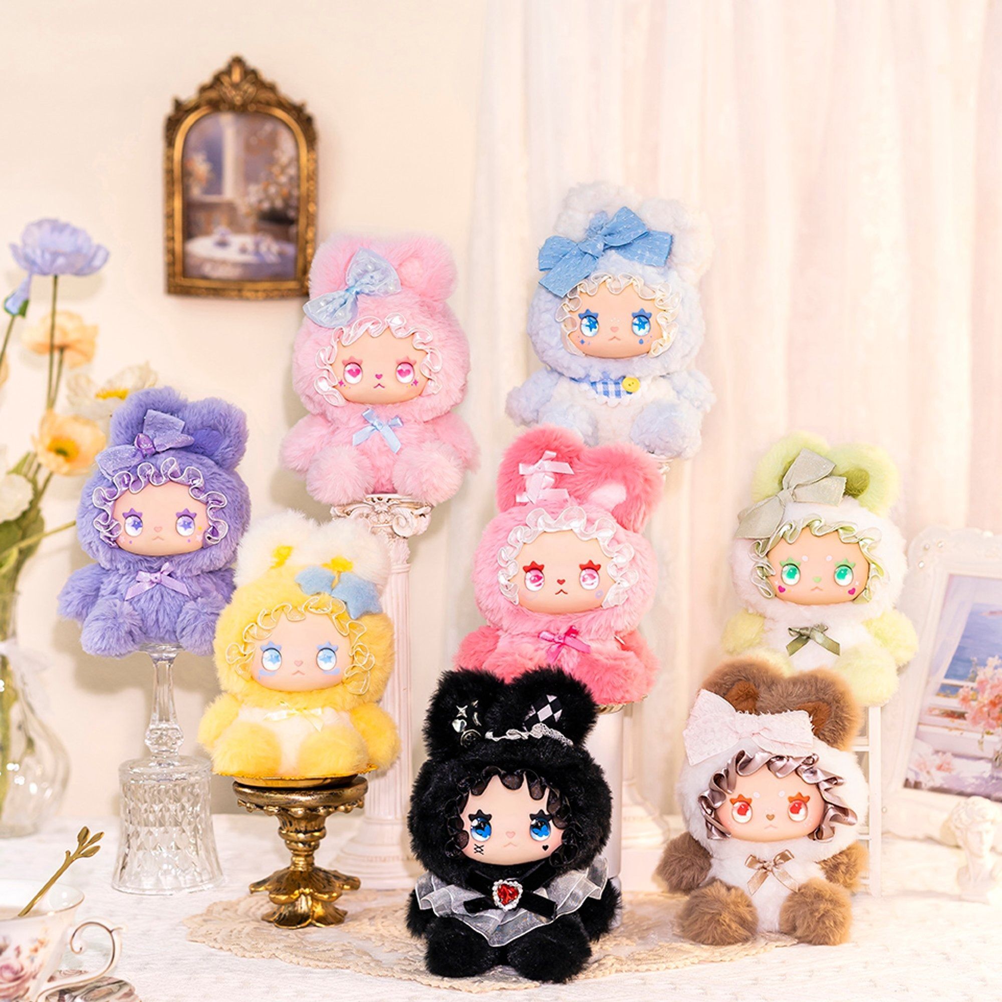 Коллекционная мягкая игрушка-сюрприз с кольцом Pop Top Lucky Emma серии "Lovely Emma" - Зайчата (MJ-000090) фото 