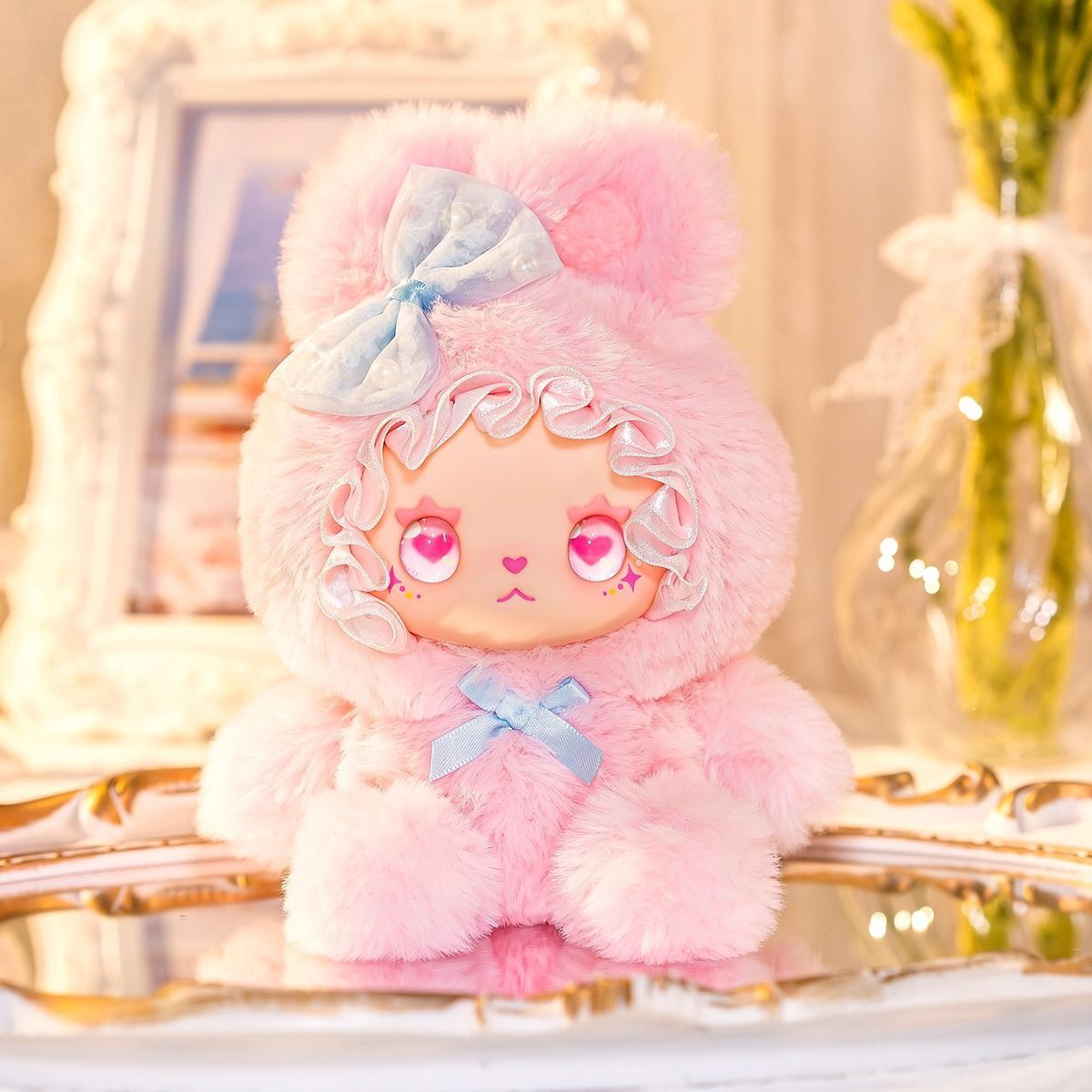 Коллекционная мягкая игрушка-сюрприз с кольцом Pop Top Lucky Emma серии "Lovely Emma" - Зайчата (MJ-000090) фото 