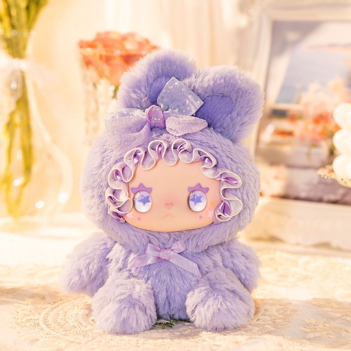 Коллекционная мягкая игрушка-сюрприз с кольцом Pop Top Lucky Emma серии "Lovely Emma" - Зайчата (MJ-000090) фото 