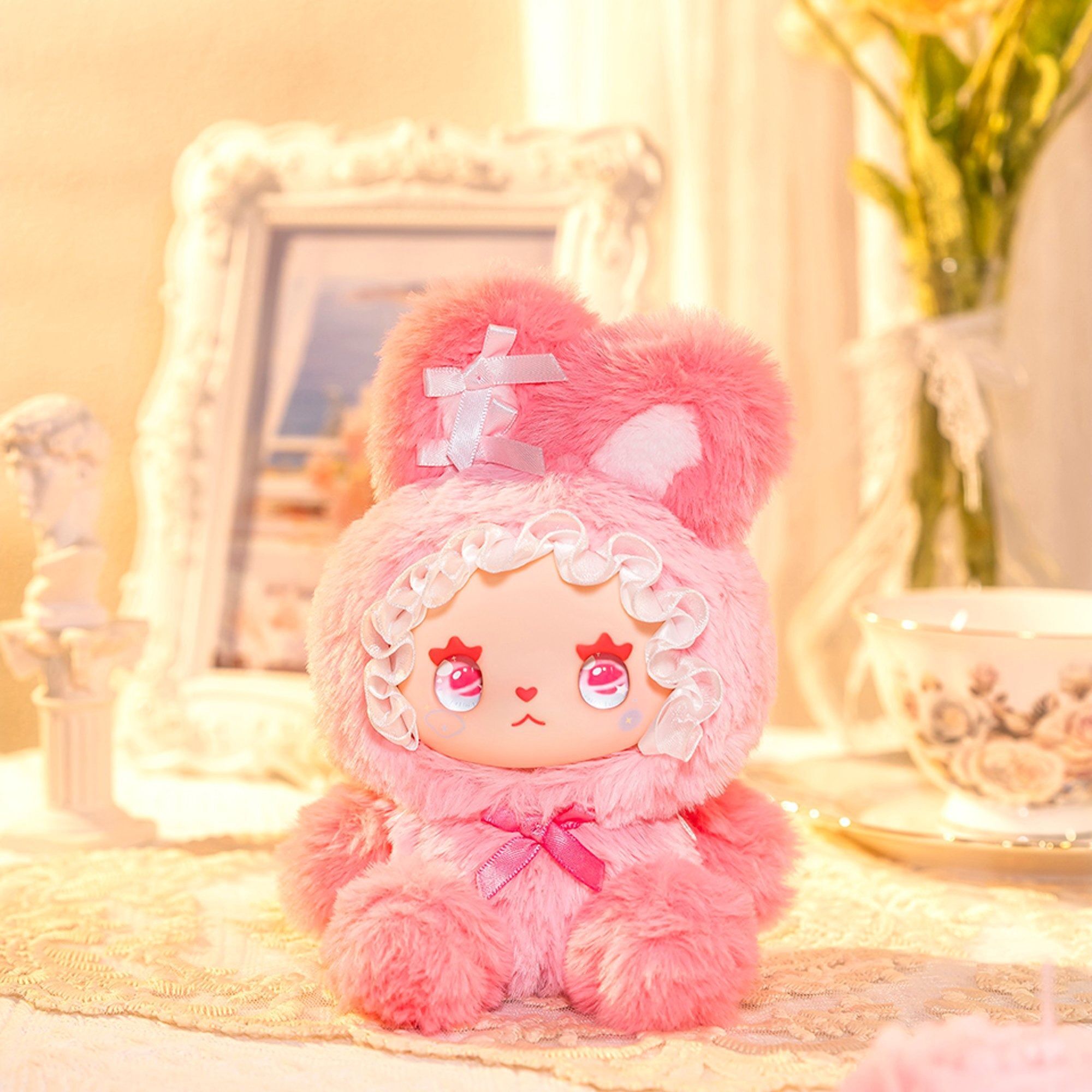 Коллекционная мягкая игрушка-сюрприз с кольцом Pop Top Lucky Emma серии "Lovely Emma" - Зайчата (MJ-000090) фото 