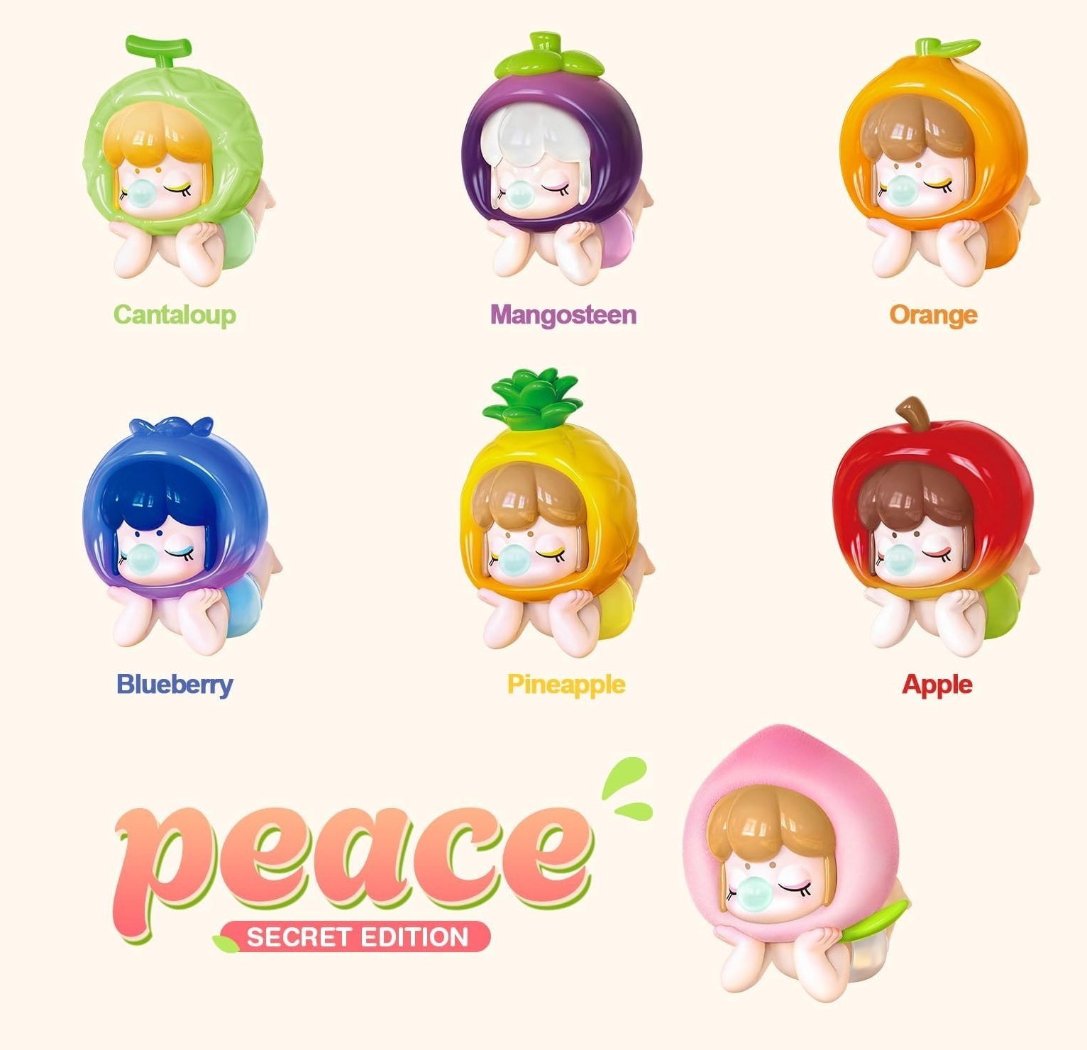 Коллекционная фигурка-сюрприз Pop Top Rolife серии "Nanci" - Фруктовые Малышки (NBXX) фото 