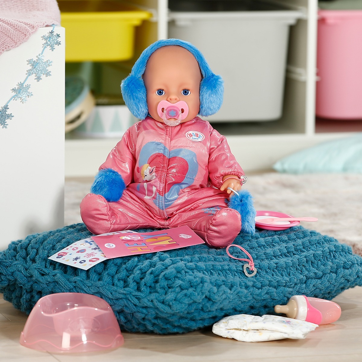 Кукла Baby Born – Зимняя Красотка Эмма (43 см, с аксессуарами) (838907) фото 8