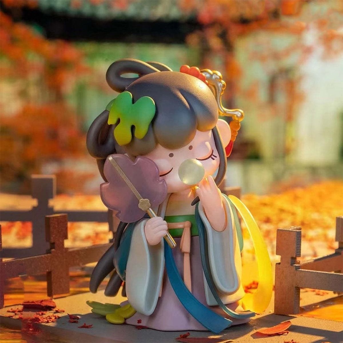 Коллекционная фигурка-сюрприз Pop Top Rolife серии "Nanci" - Поэтическая красота (ZPXX) фото 4