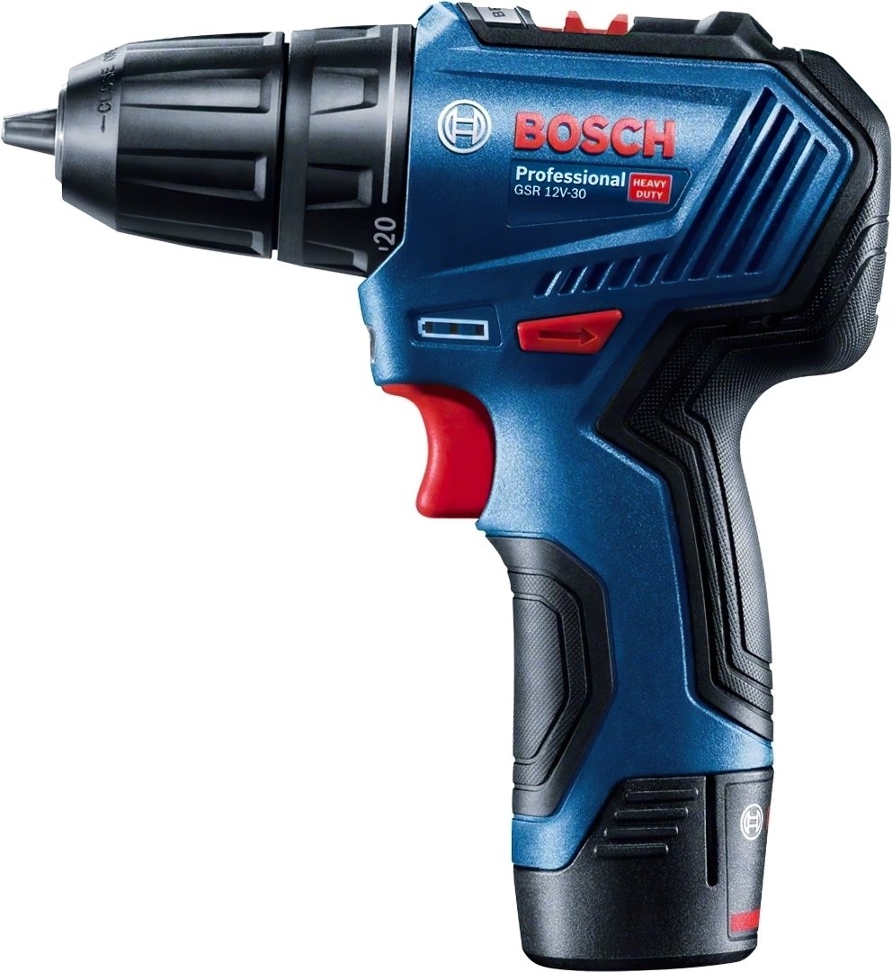 Шуруповерт-дрель Bosch GSR 12V-30 (0.601.9G9.001S) повреждена упаковка фото 