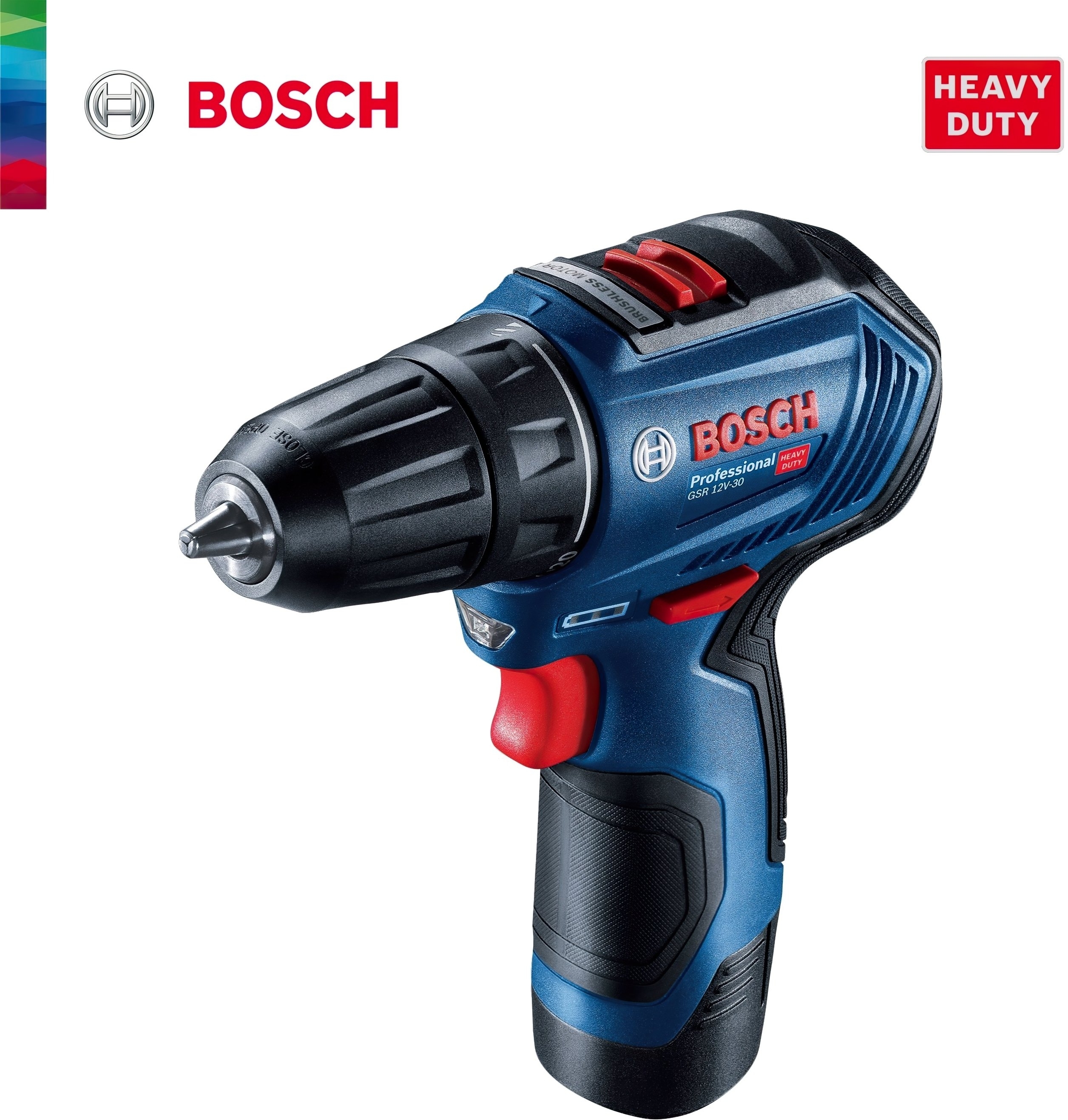 Шуруповерт-дрель Bosch GSR 12V-30 (0.601.9G9.001S) повреждена упаковка фото 