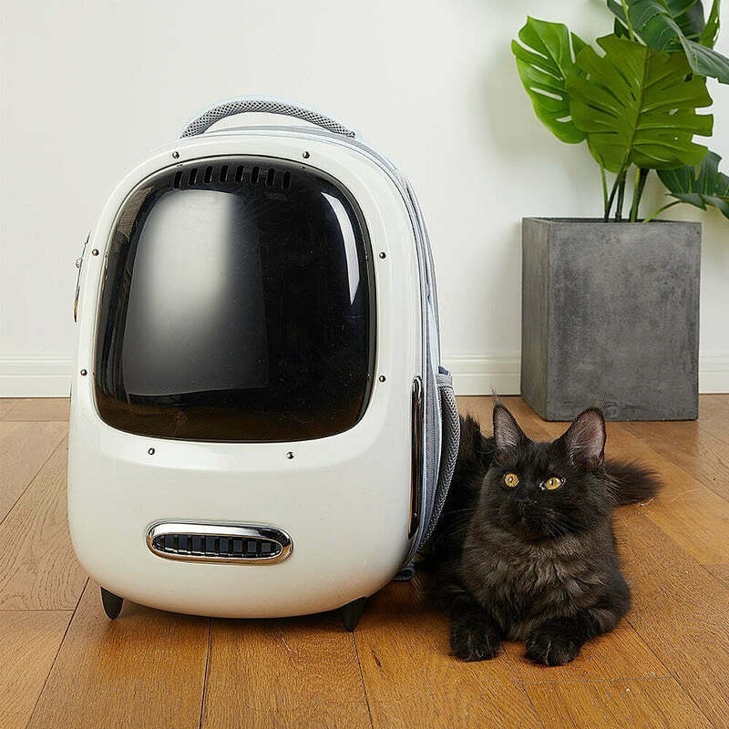 Рюкзак-переноска Petkit Breezy 2 Smart Cat Carrier Whiteфото