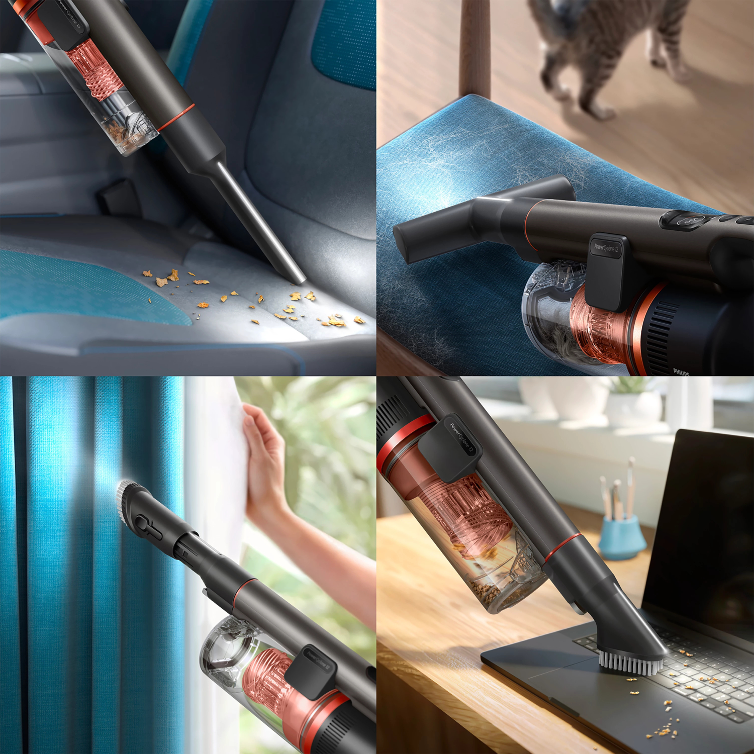 Аккумуляторный пылесос Philips XC7163/01 фото