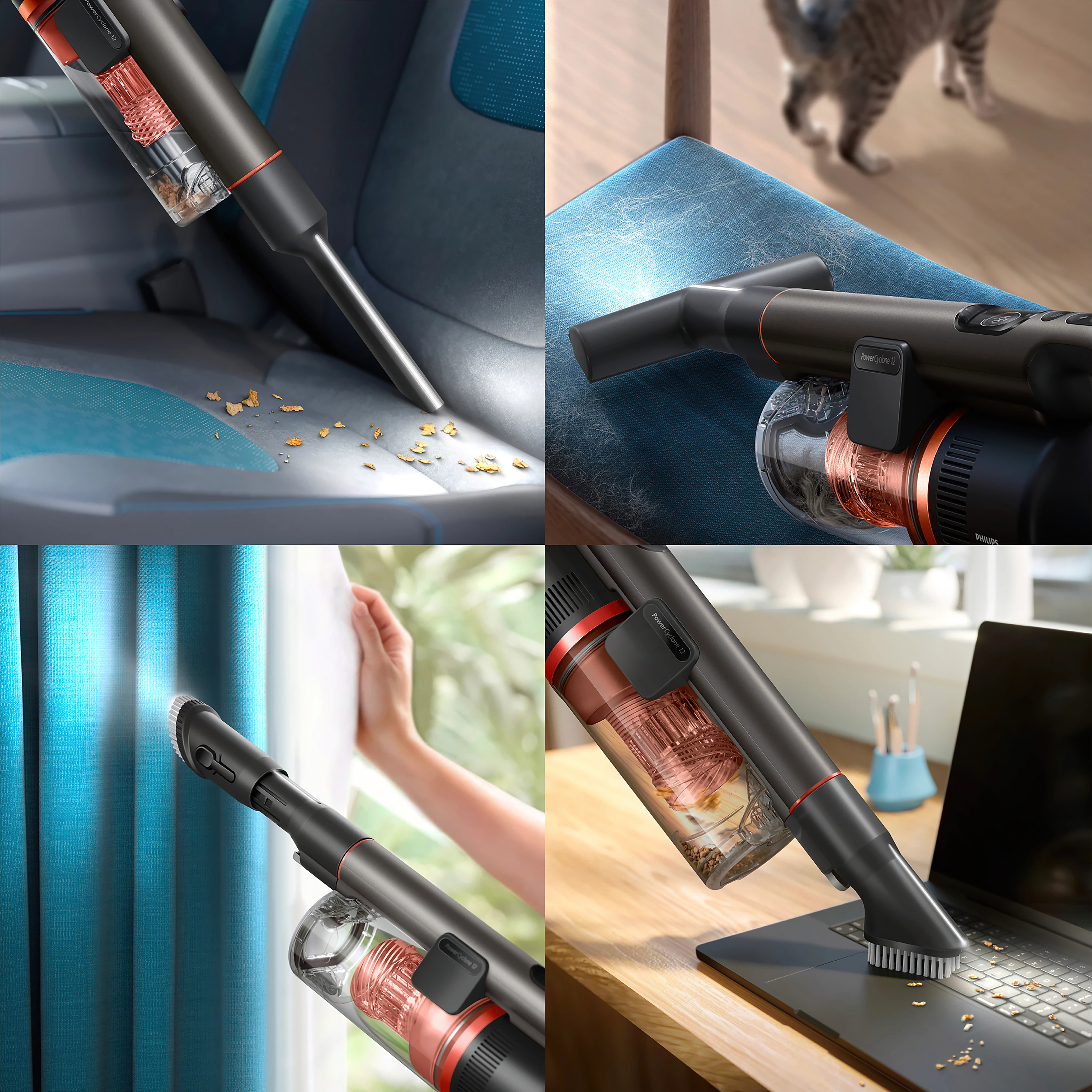 Аккумуляторный пылесос Philips XC7163/01 фото 6