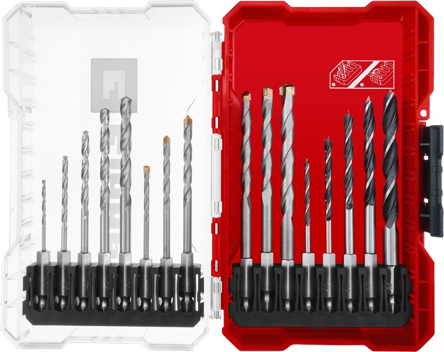 Набір свердел Einhell метал, дерево, бетон M-CASE 16 шт. (108953)фото