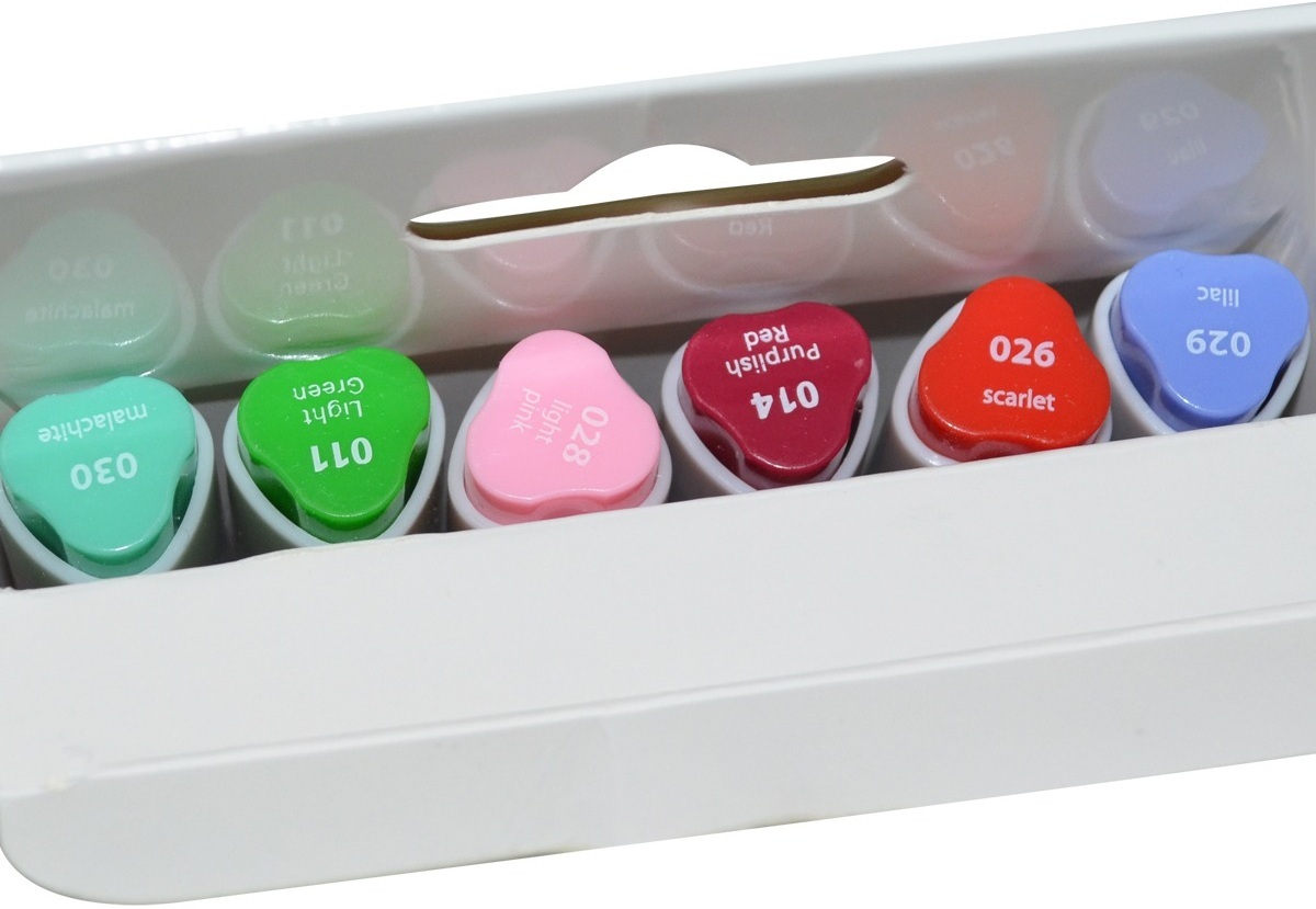 Набір маркерів Santi sketch Floristics, 6 шт / уп. (390569)фото3