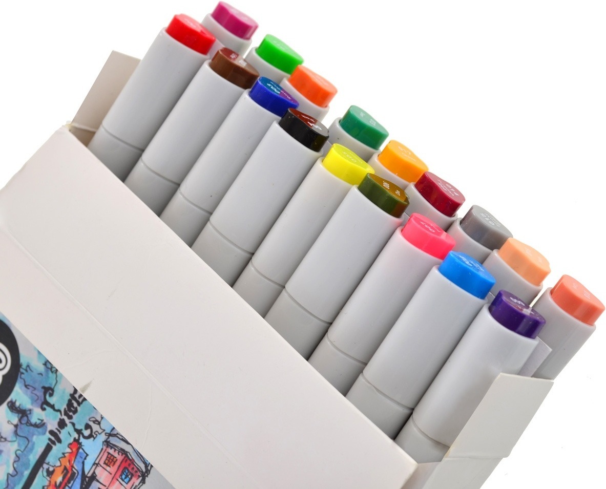 Набір маркерів Santi sketch, 18 шт/уп (390527)фото2