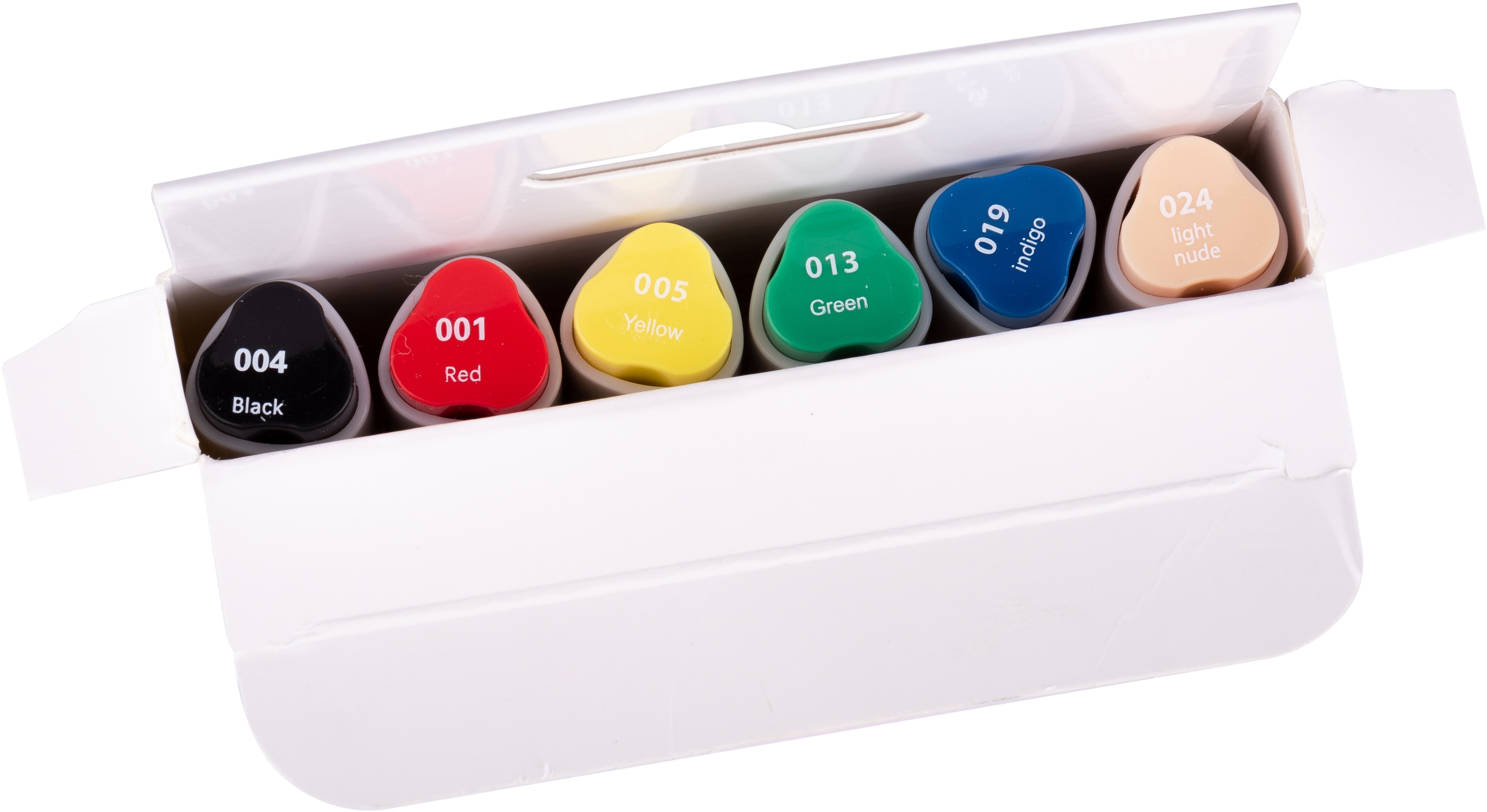 Набір маркерів Santi sketch Basic Colours, 6 шт. / уп. (390546)фото3