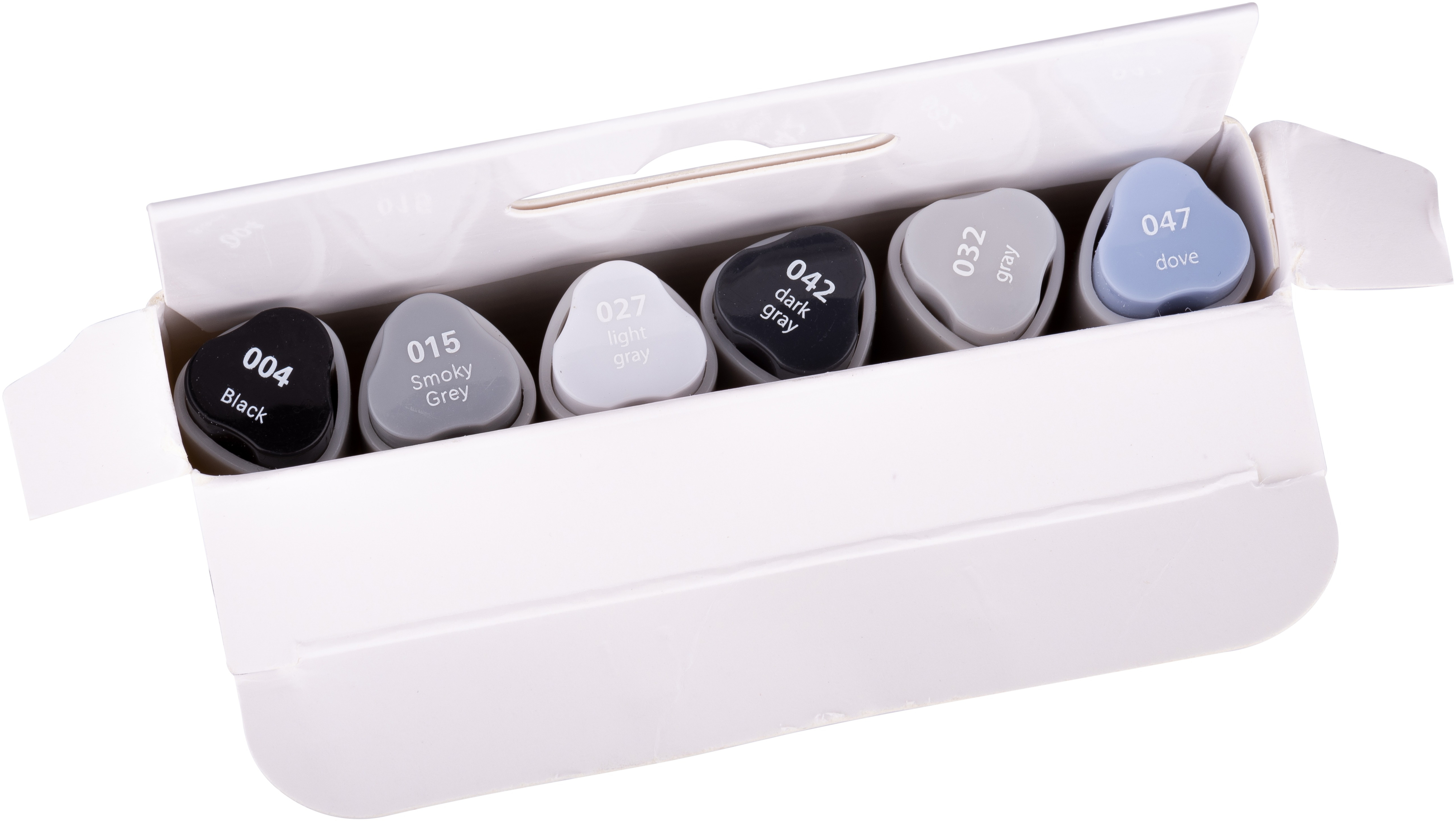 Набір маркерів Santi sketch Gray tones, 6 шт. / уп. (390544)фото3