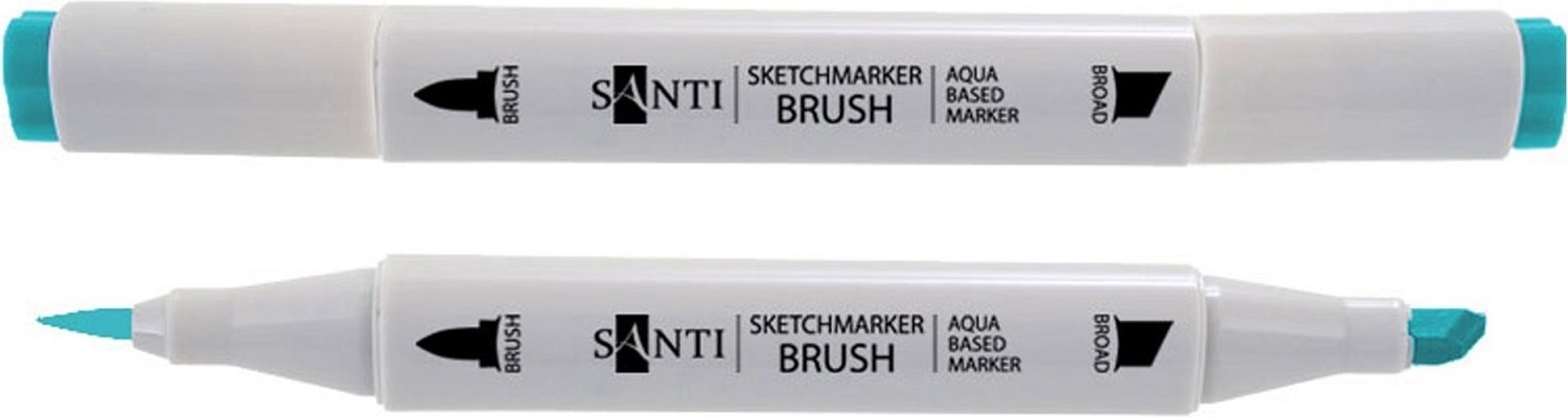 Набір маркерів Santi, акварельні, в сумці, 24 шт (391089)фото2