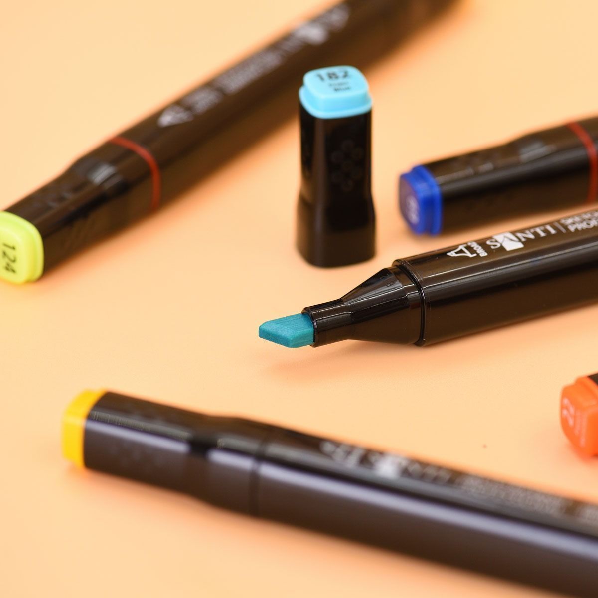 Набір маркерів Santi, спиртові, у сумці, 80 шт (390780)фото5