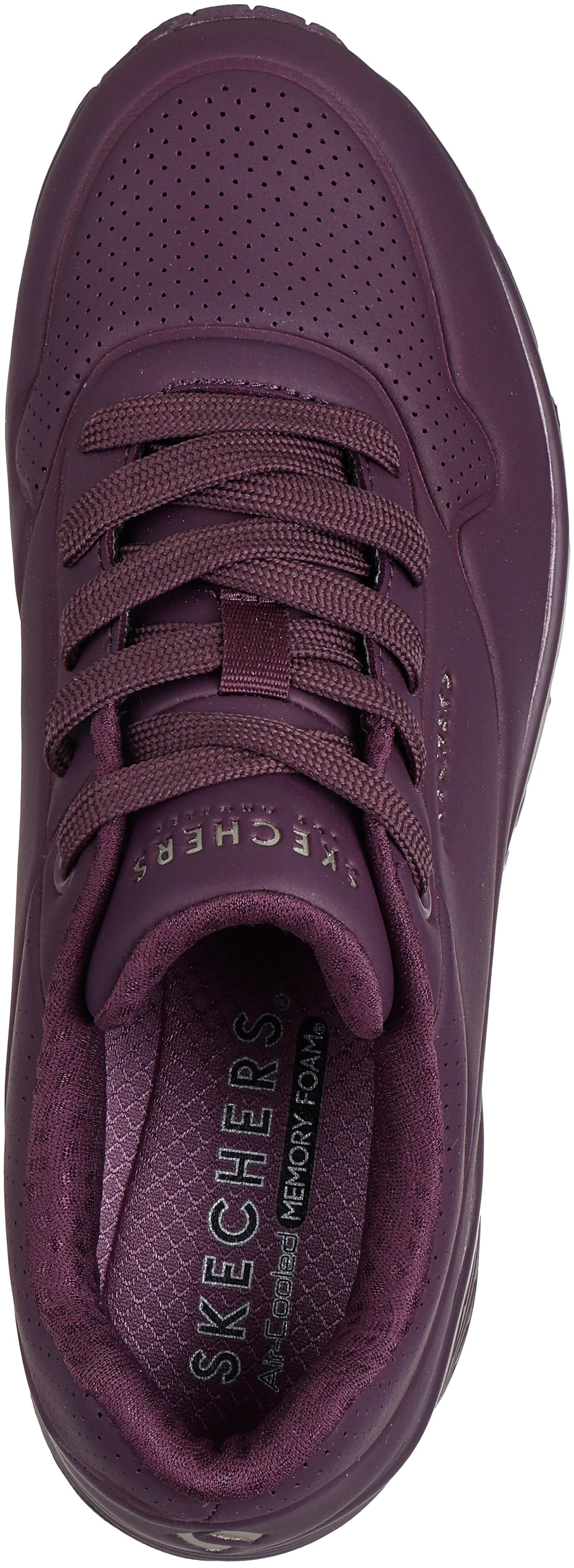 Кросівки жіночі Skechers Uno 73690 WINE 40 (10 US) бордовіфото4