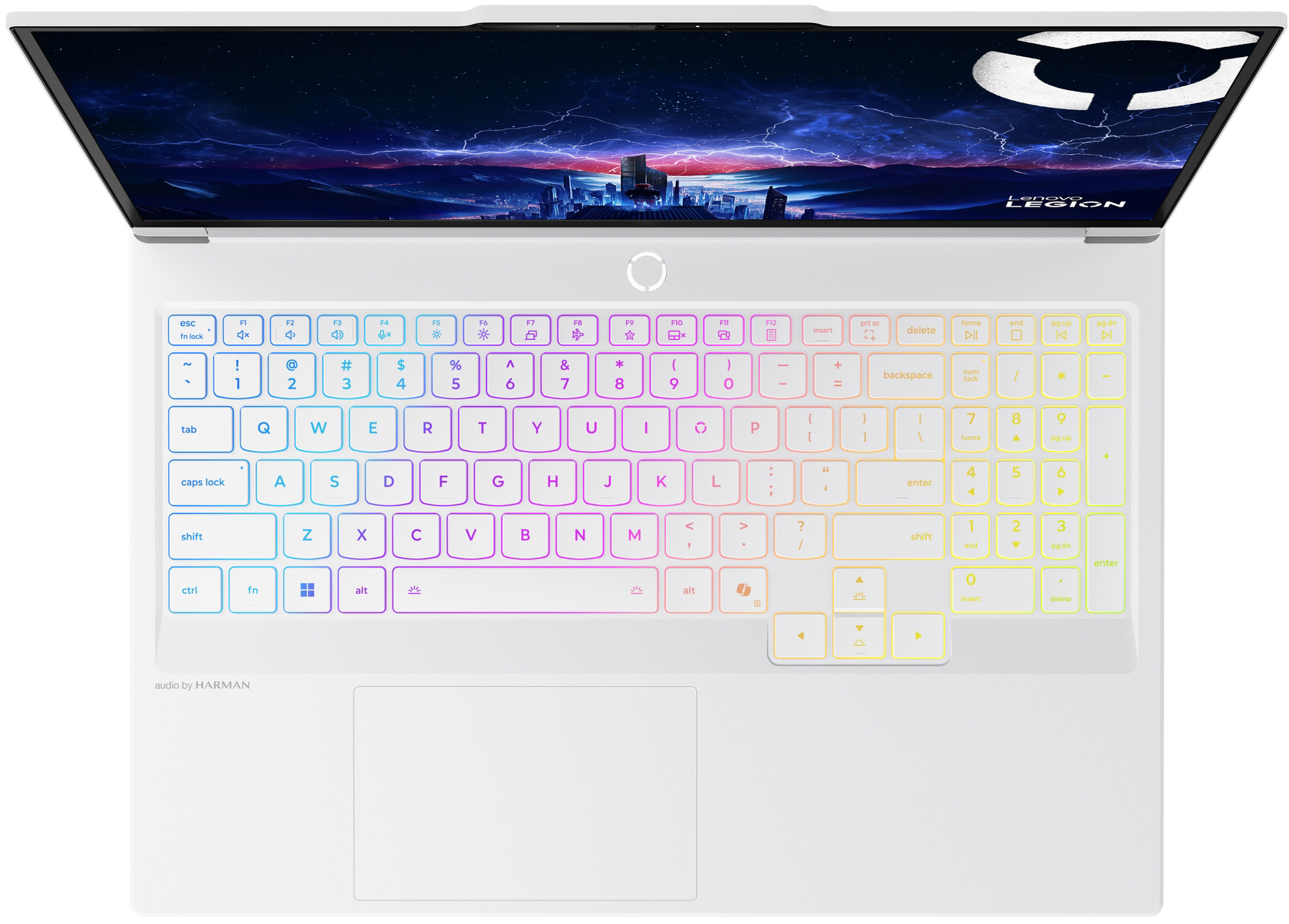 Ноутбук LENOVO Legion 7 16IAX10 Glacier White (83KY002GRA)фото4