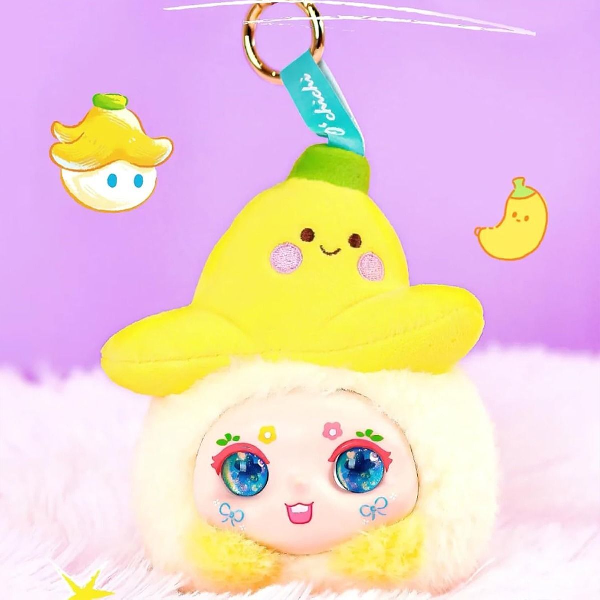 Коллекционная мягкая игрушка-сюрприз с кольцом Pop Top Kimmon - Милашки в шляпках (556022) фото 3