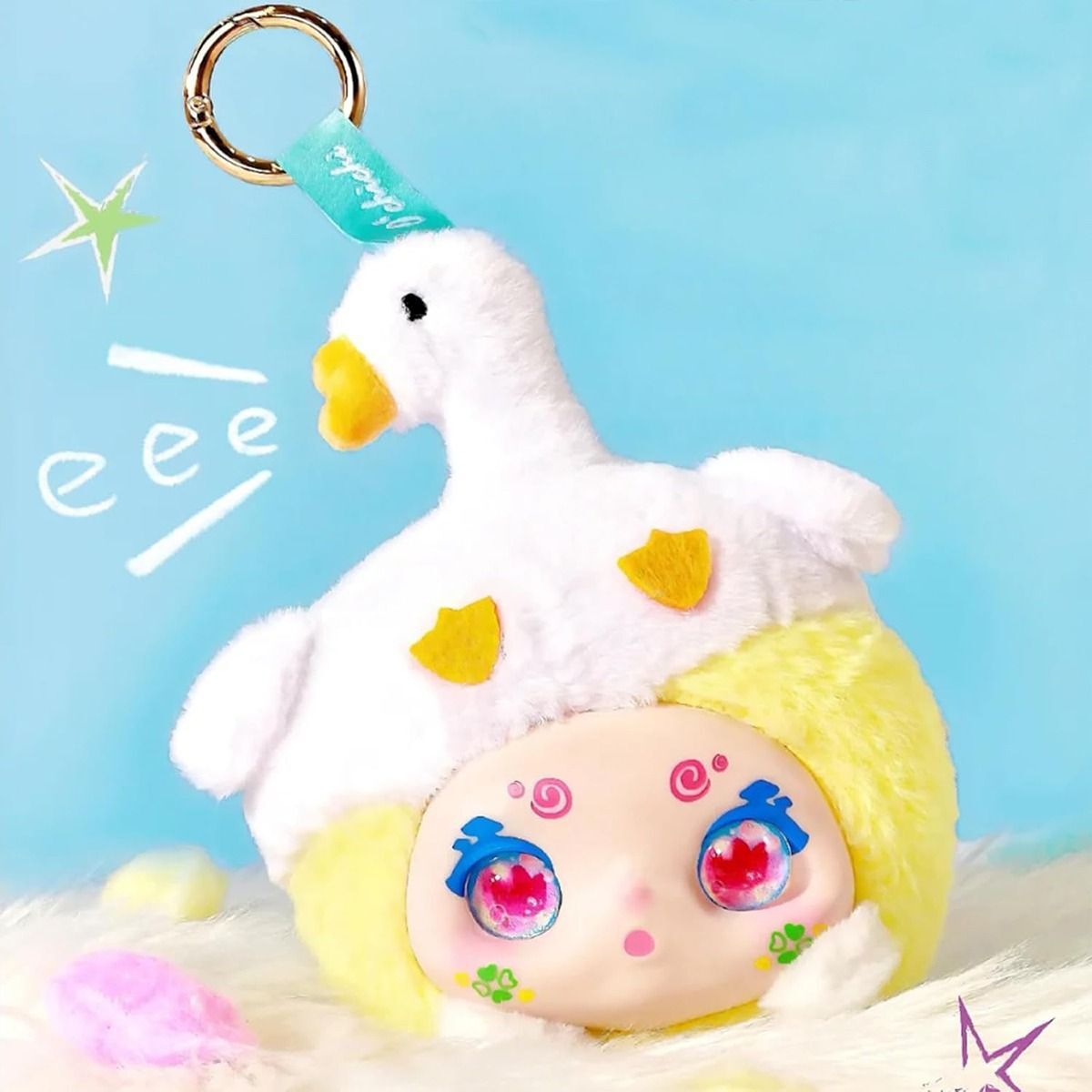 Коллекционная мягкая игрушка-сюрприз с кольцом Pop Top Kimmon - Милашки в шляпках (556022) фото