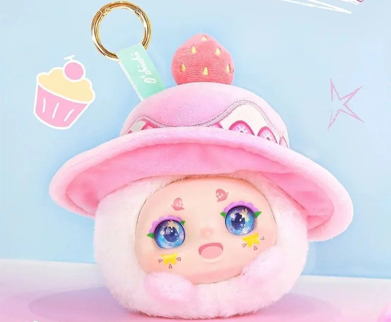 Коллекционная мягкая игрушка-сюрприз с кольцом Pop Top Kimmon - Милашки в шляпках (556022) фото 9