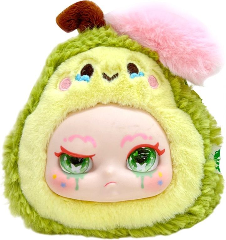 Коллекционная мягкая игрушка-сюрприз с кольцом Pop Top Kimmon - Забавные Фрукты (556101) фото 