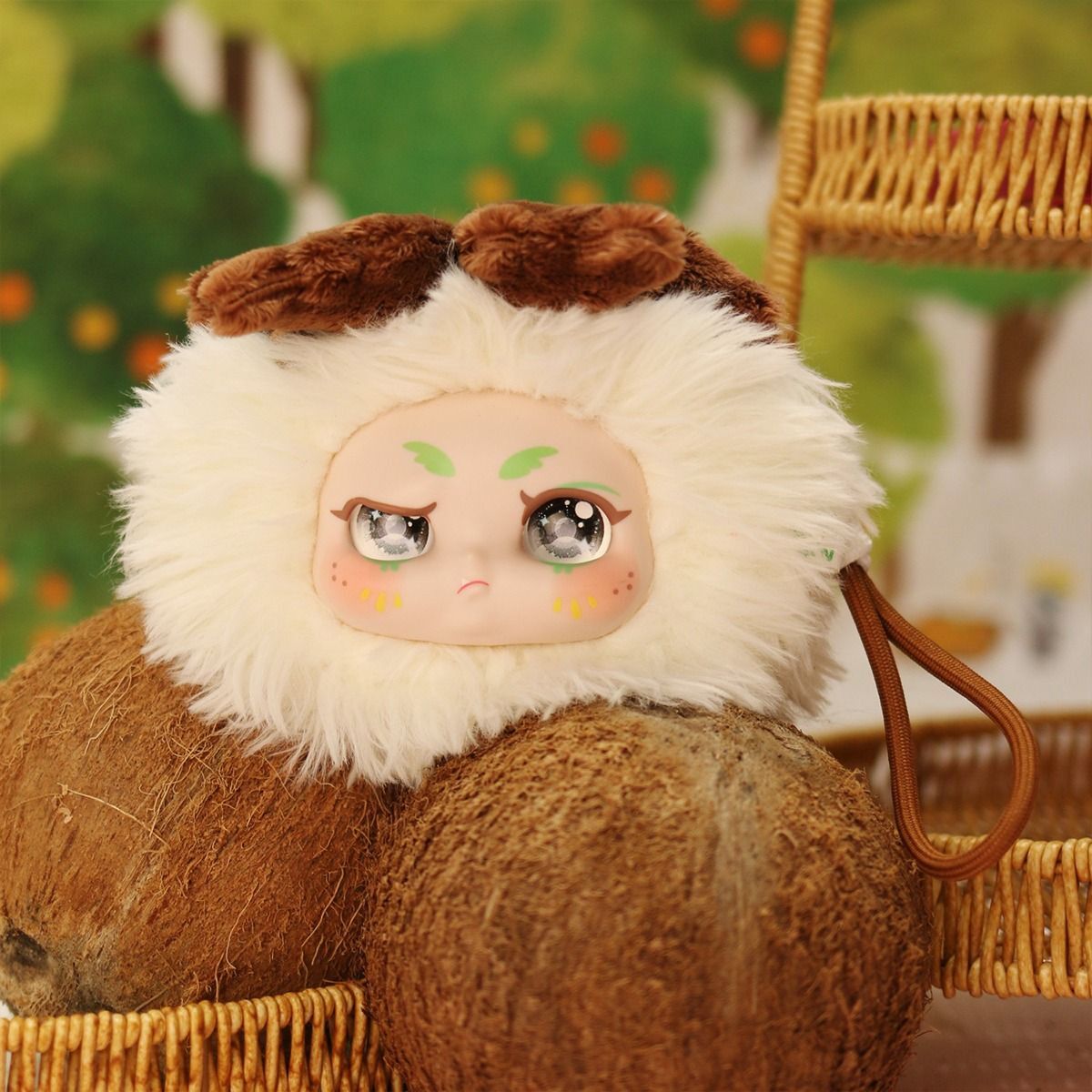 Коллекционная мягкая игрушка-сюрприз с кольцом Pop Top Kimmon - Забавные Фрукты (556101) фото 