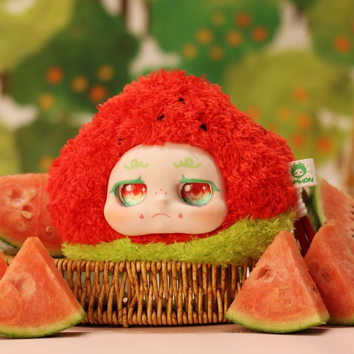 Коллекционная мягкая игрушка-сюрприз с кольцом Pop Top Kimmon - Забавные Фрукты (556101) фото 