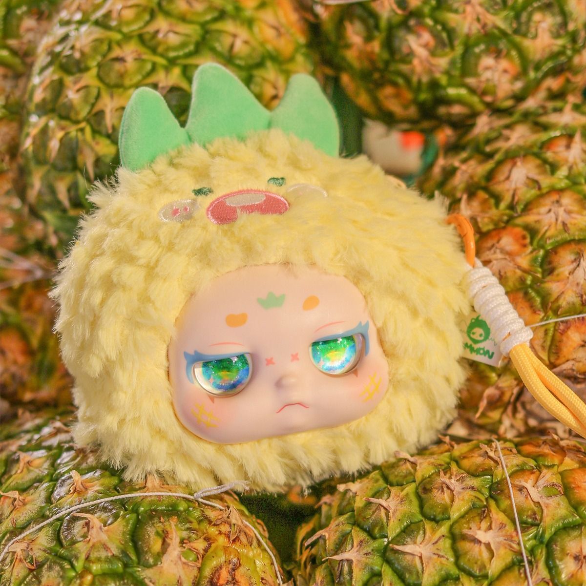 Коллекционная мягкая игрушка-сюрприз с кольцом Pop Top Kimmon - Забавные Фрукты (556101) фото 