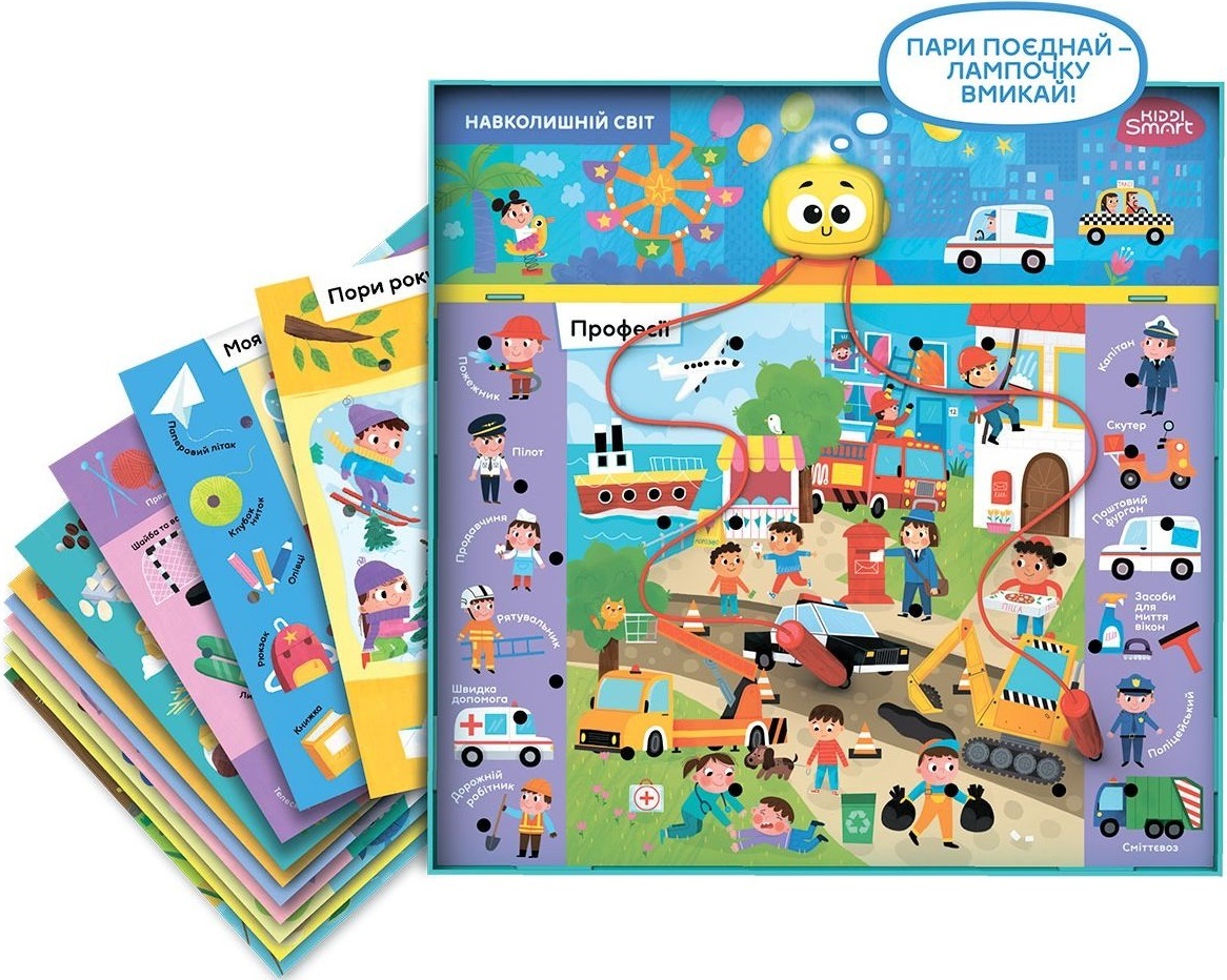 Електронна логічна гра Kiddi Smart - Вікторина Навколишній світ S2 (157-A-0022-UA)фото2
