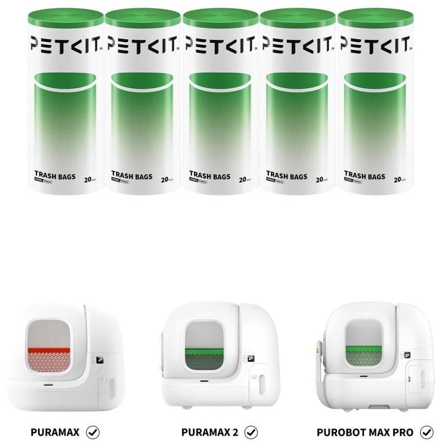 Сменные пакеты Petkit Trash Bags фото 2