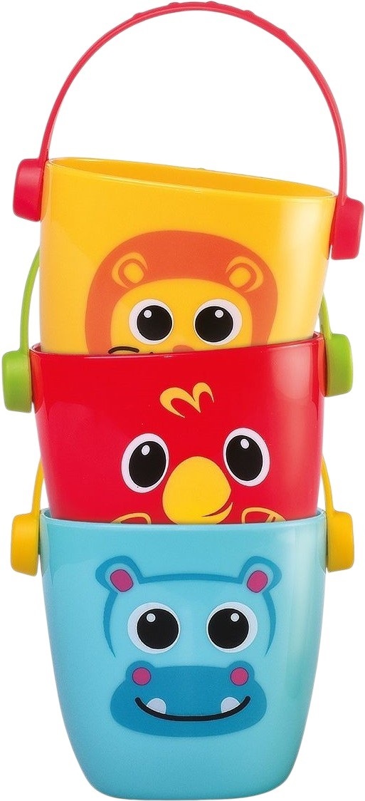 Игрушечные ведерки для игры в ванной Kiddi Smart - Водограйчики (4332-KS) фото 3