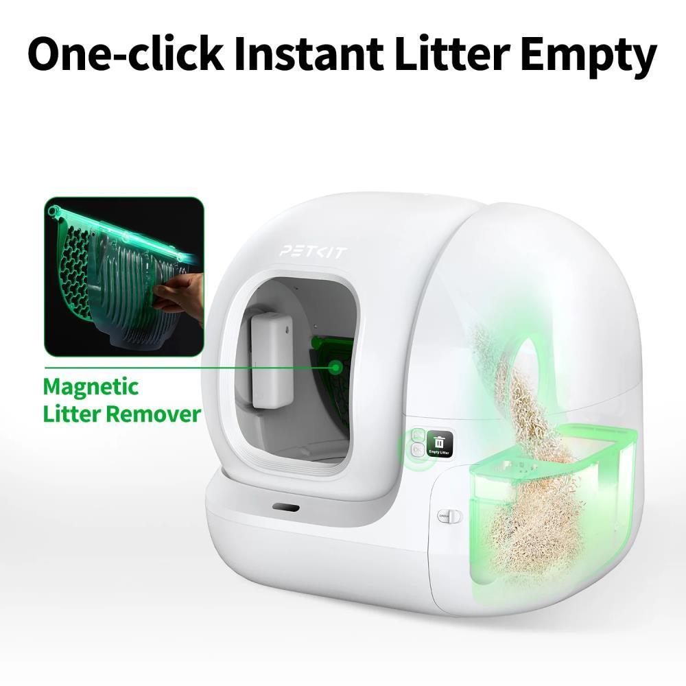 Смарт-лоток Petkit Pura Max 2 Self-Cleaning Cat Litter Box Whiteфото4