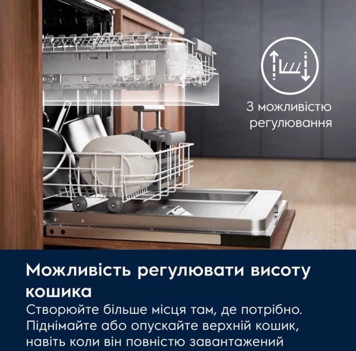 Вбудована посудомийна машина Electrolux EEM48221Lфото7